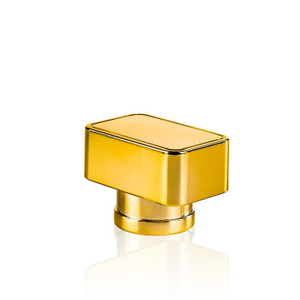 Tappo per profumo in alluminio color oro lucido